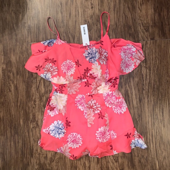 BB Dakota Pants - BRAND NEW W TAGS BB Dakota Womens Floral Romper
